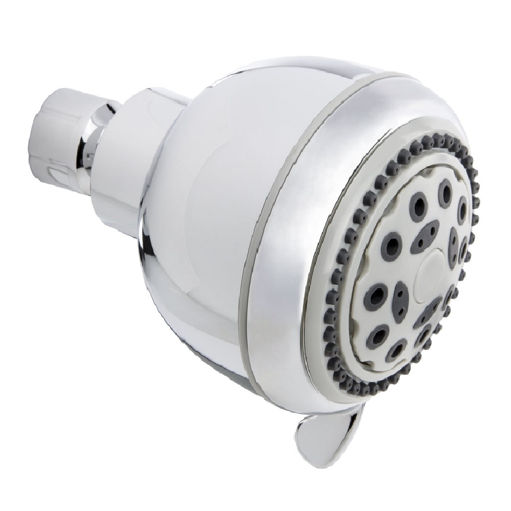 Plumb Pak K701CP Round Showerhead, Metal/Plastic