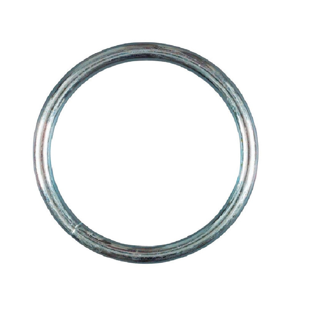 Baron 2-2-1/2 Round Weld Ring, Steel, Zinc Plated