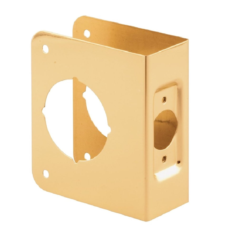 Prime-Line U 9543 Door Reinforcer Lock, Brass