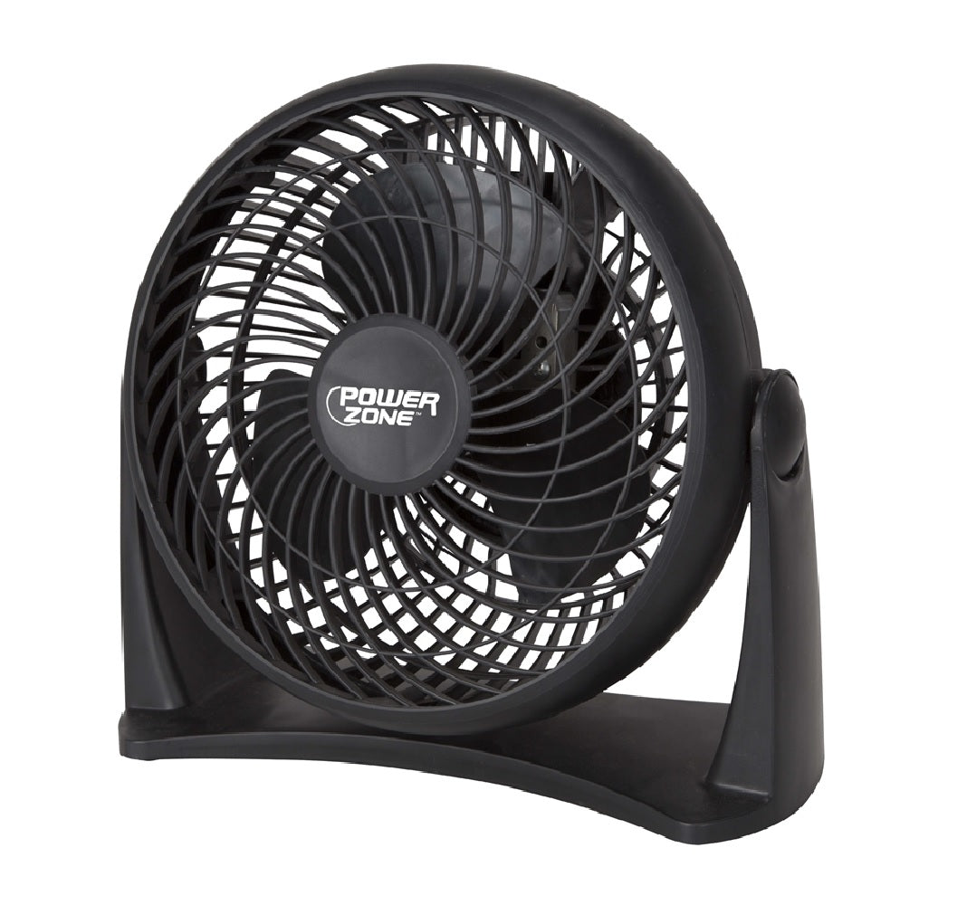 Powerzone AC-08 Turbo Fan, Black, 8"