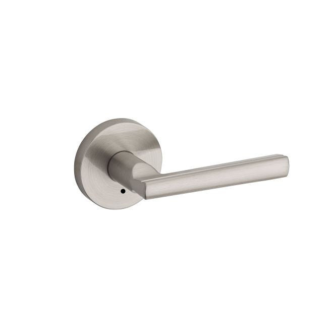 Kwikset 155MRLRDT-15 Montreal Round Privacy Door Lock, Satin Nickel