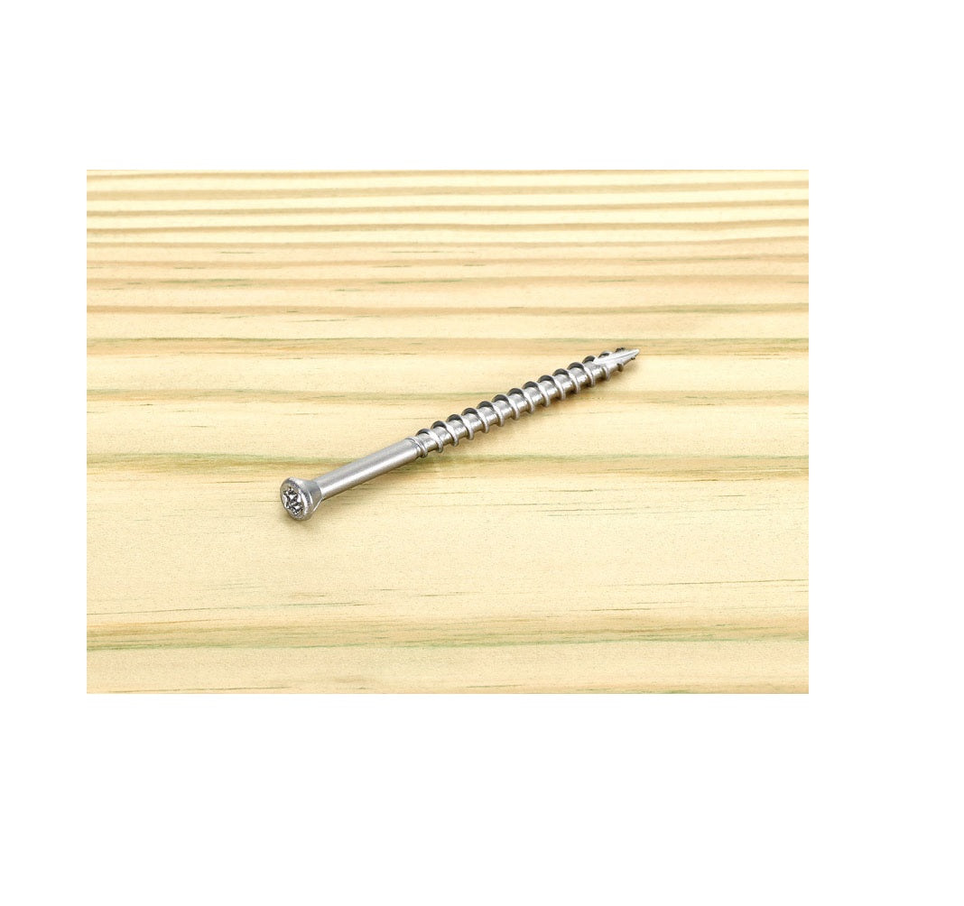 Starborn STXV08250 Deckfast Deck Screws, Silver, No. 8 x 2-1/2 in, 2500 Count