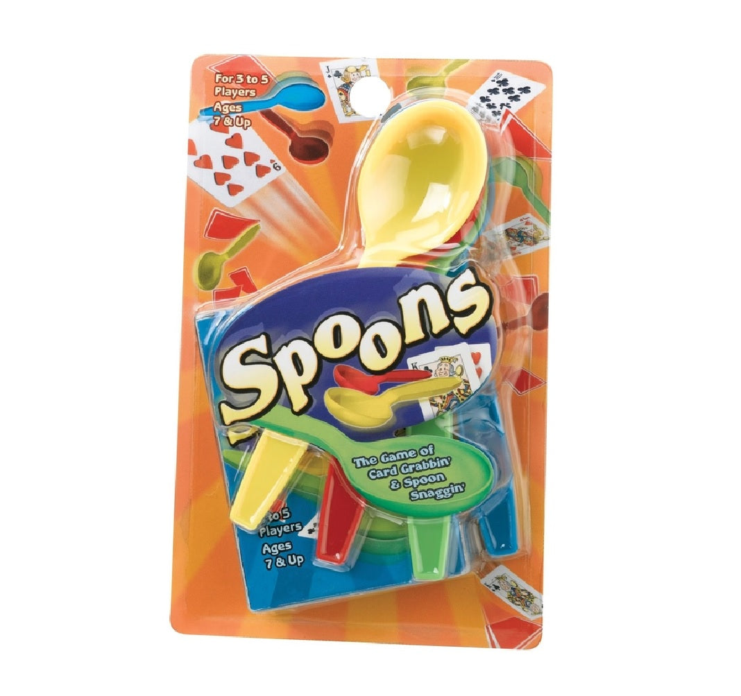 Playmonster 7225 Spoons Card Game, Multicolor