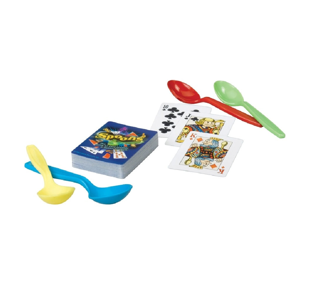 Playmonster 7225 Spoons Card Game, Multicolor