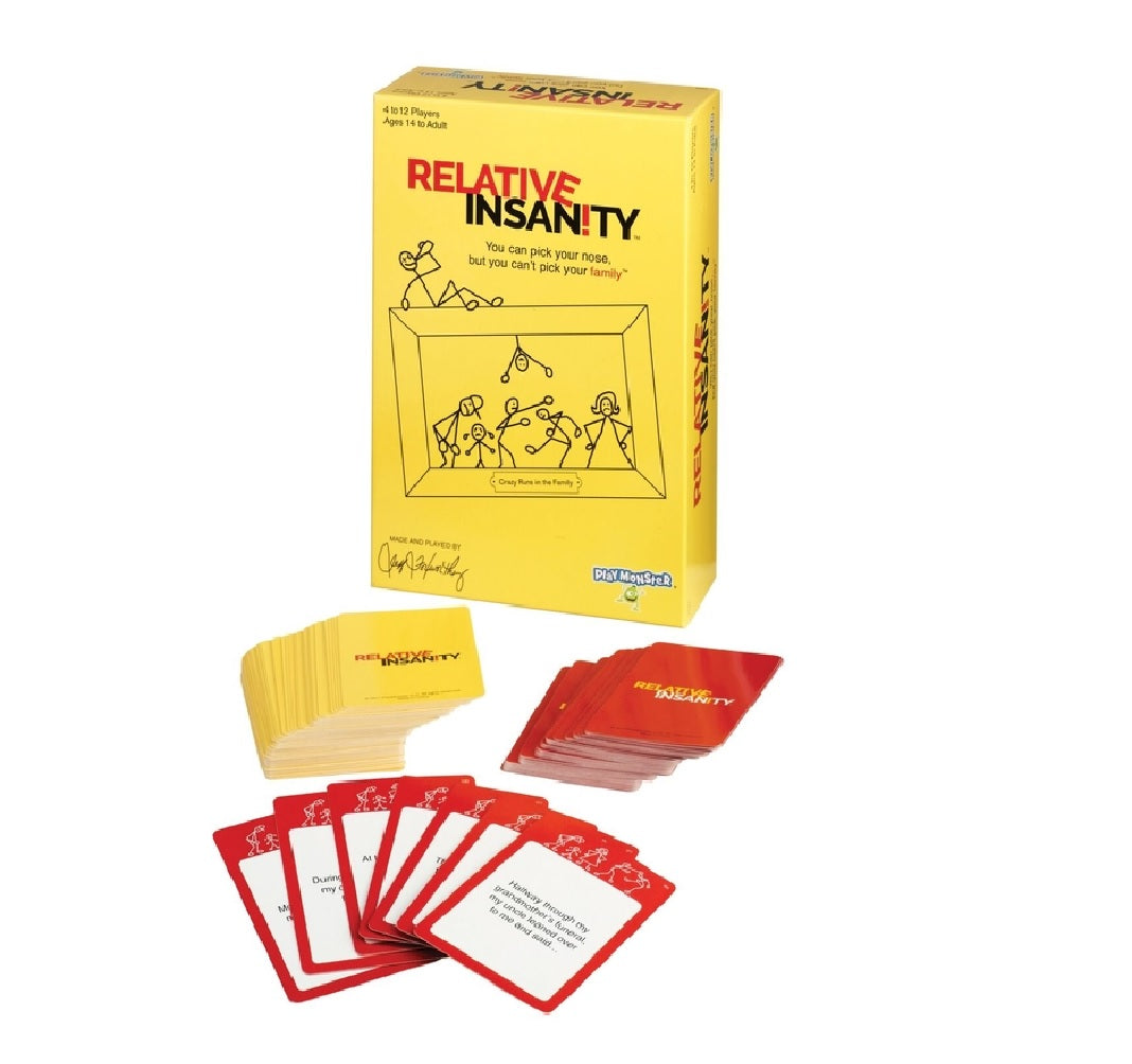 Playmonster 7441 Relative Insanity Family Game
