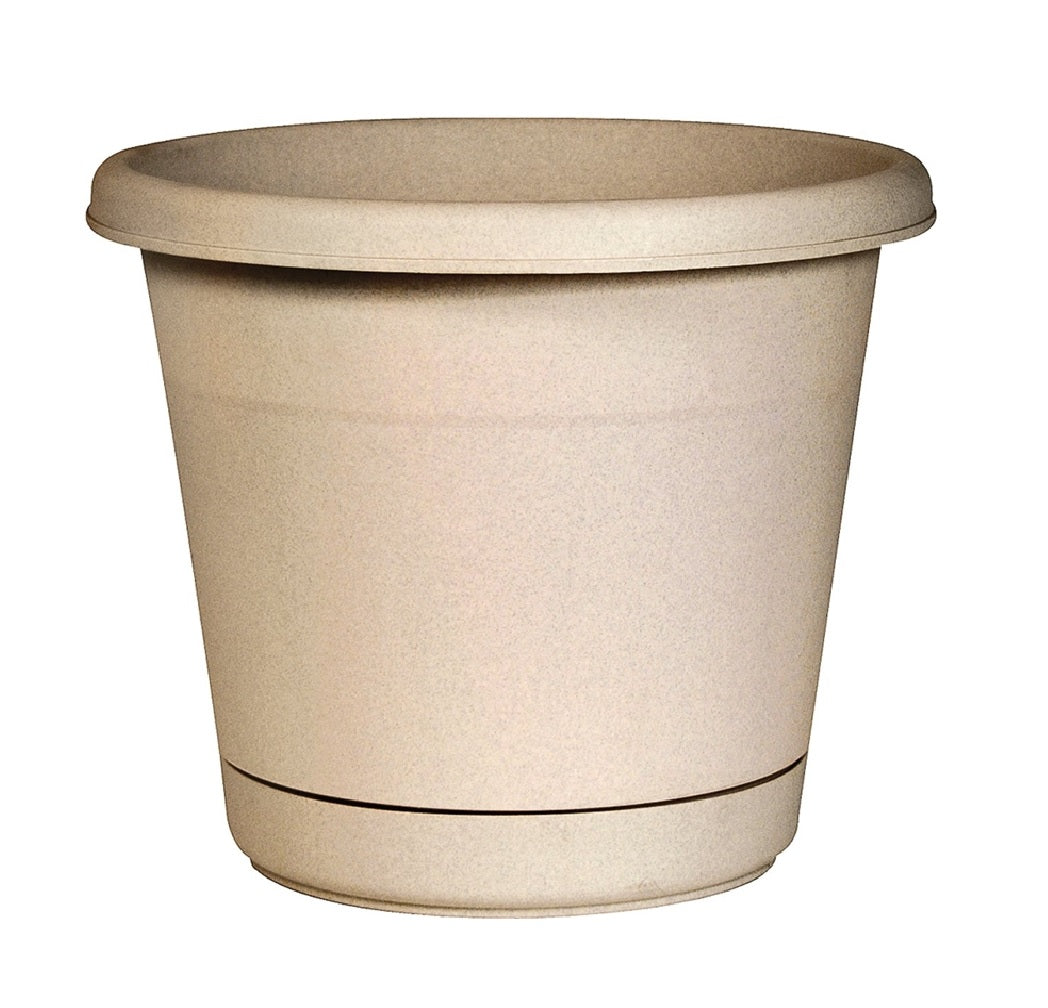 Southern Patio RN1608TA Rolled Rim Planter, Plastic
