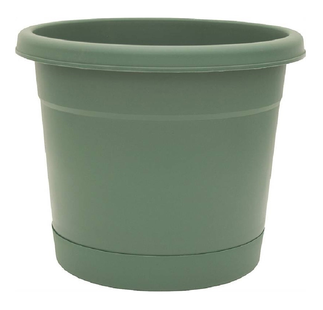 Southern Patio RN1608OG Rolled Rim Planter, Plastic