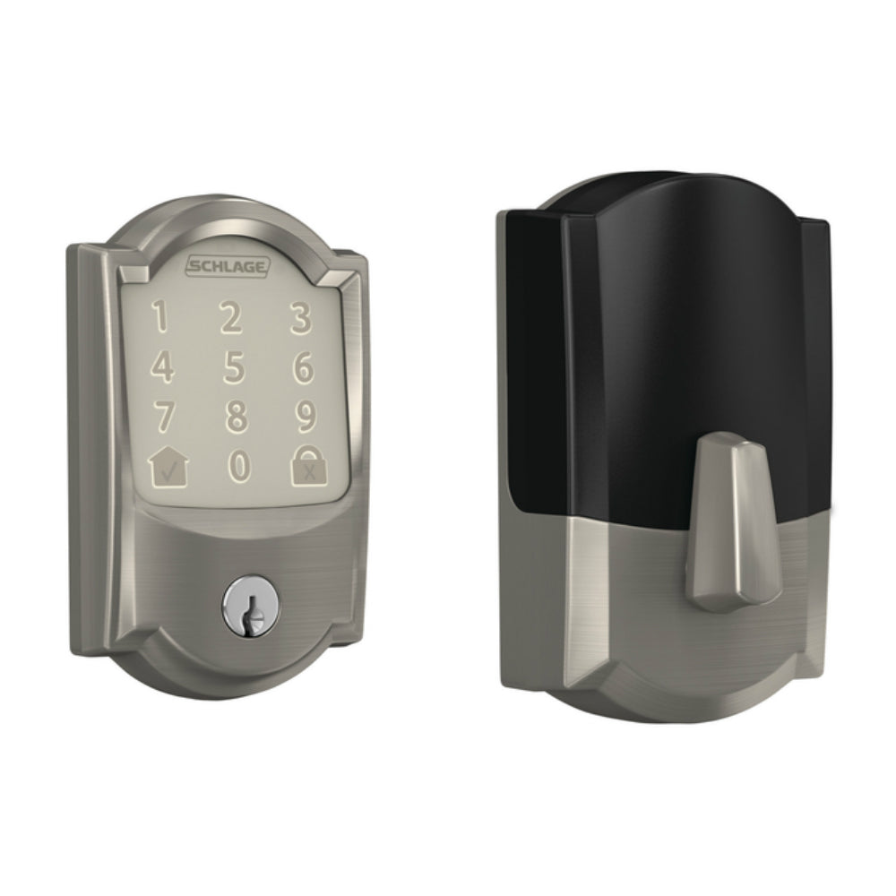 Schlage BE489WBVCAM619 Encode Wifi Deadbolt, Satin Nickel