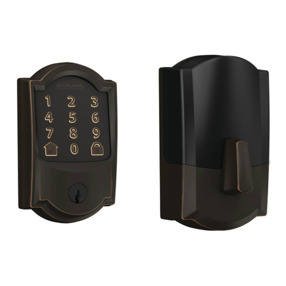 Schlage BE489WBVCAM716 Encode Wifi Deadbolt, Aged Bronze