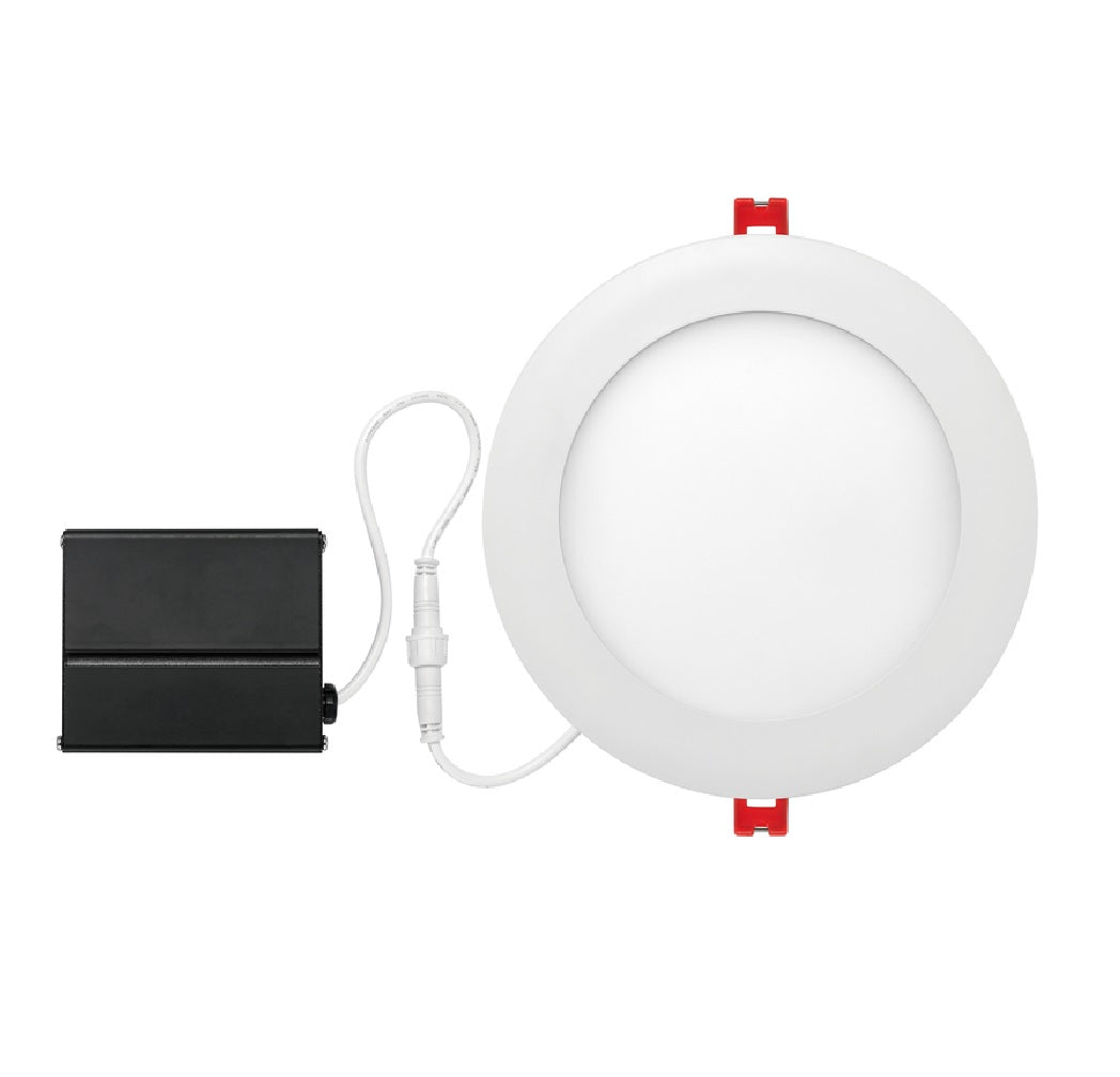 Globe 91416 Ultra Slim Recessed Lighting Kit, Plastic, 6"