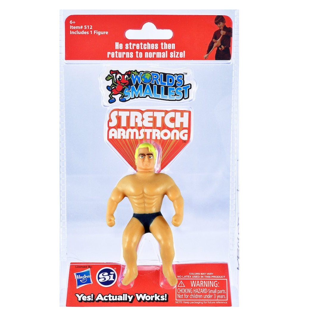 Super Impulse 512 World's Smallest Stretch Armstrong, Rubber