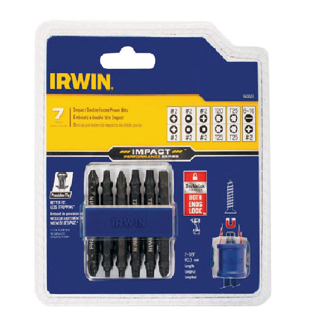 Irwin 1903525 Impact Double Ended Bit, Multi Size