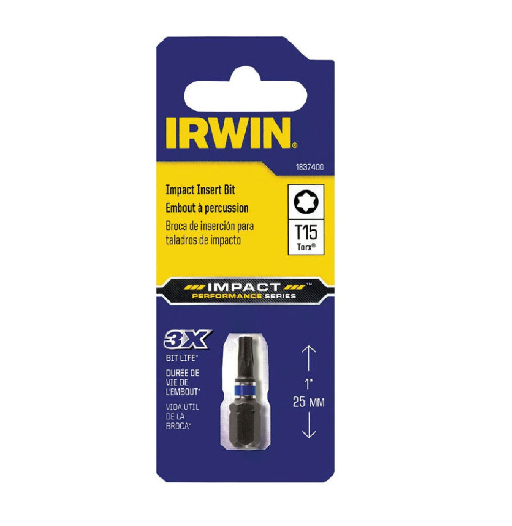 Irwin IWAF31TX152 Torx Impact Ready Drill Bit, Black Oxide