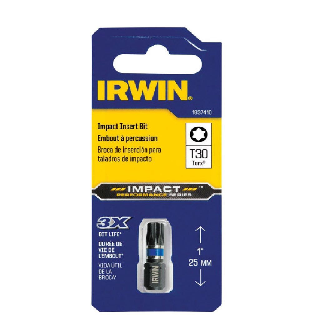 Irwin 1837410 Torx Impact Ready Drill Bit, Black Oxide