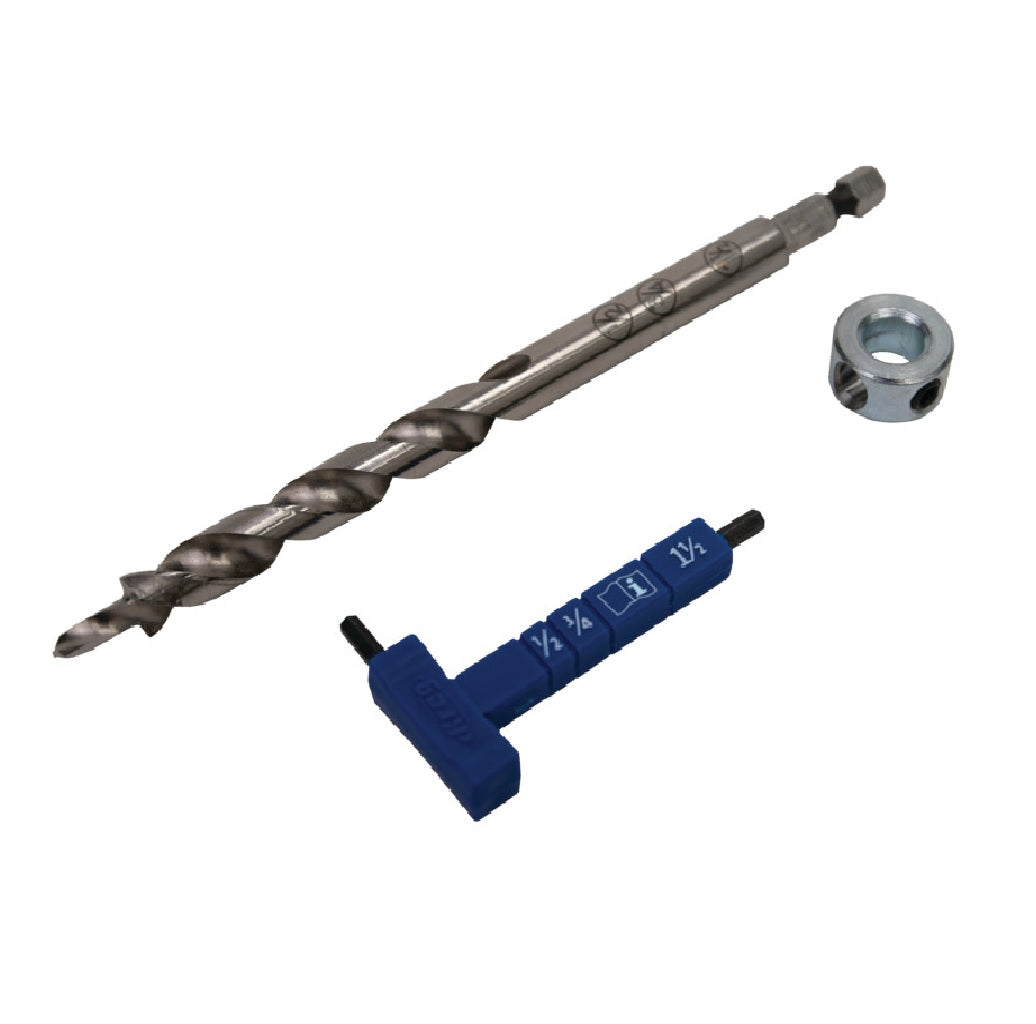 Kreg KPHA308 Easy Set Drill Bit with Stop Collar