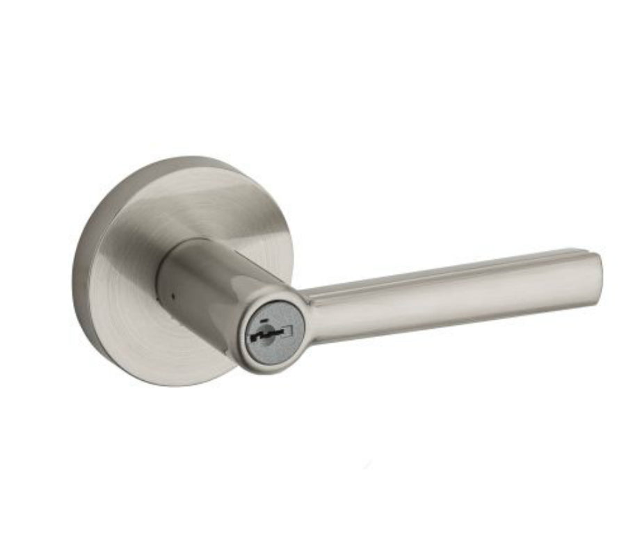 Kwikset 156MRLRDT-15S Montreal Round Entry Door Lock, Satin Nickel