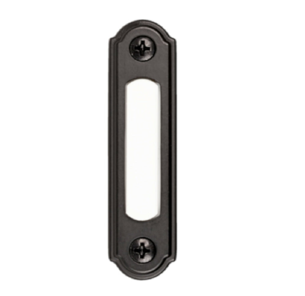 Heath Zenith SL-260-02 Wired Pushbutton Doorbell