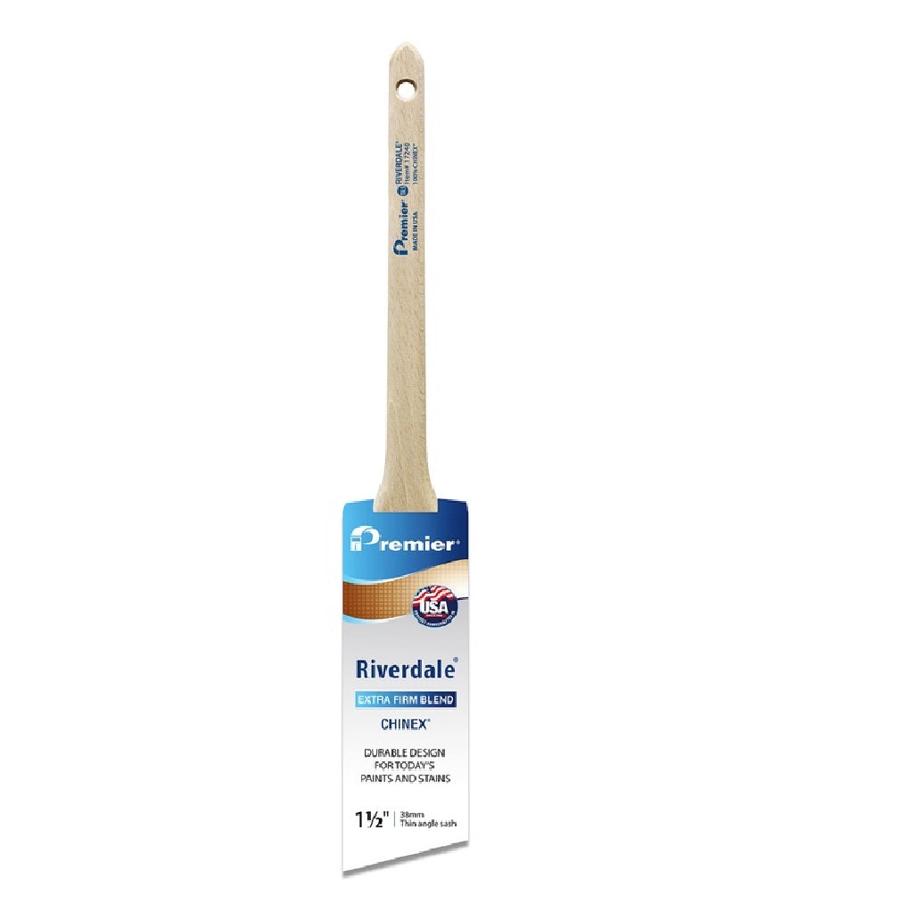 Riverdale 17240 Extra Stiff Thin Angle Paint Brush