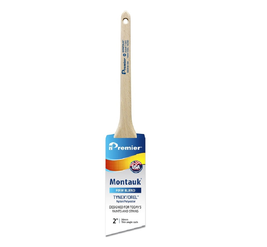 Montauk 17201 Firm Thin Angle Paint Brush, 2 Inch