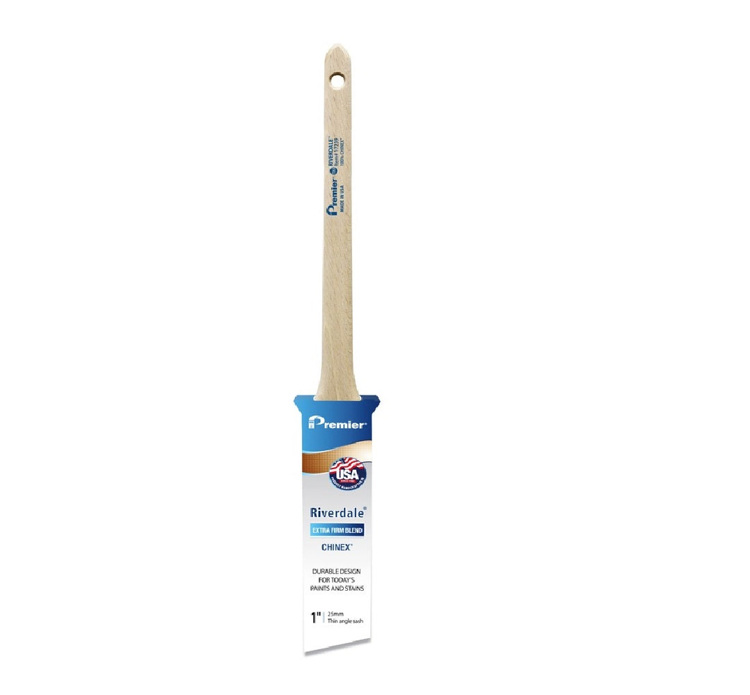 Riverdale17239 Extra Stiff Thin Angle Paint Brush