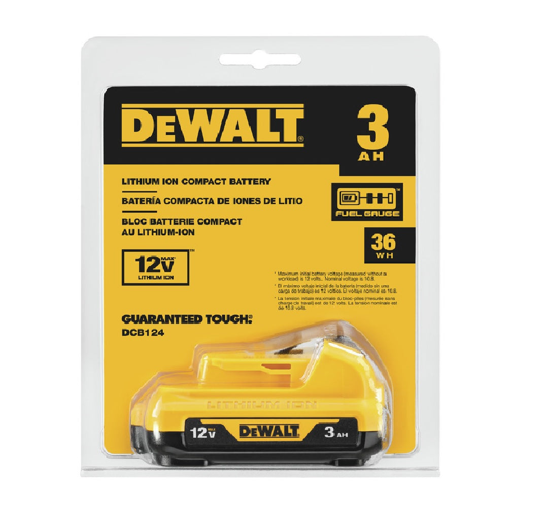 DeWalt DCB124 12V Max 3 Ah Lithium-Ion Battery Pack