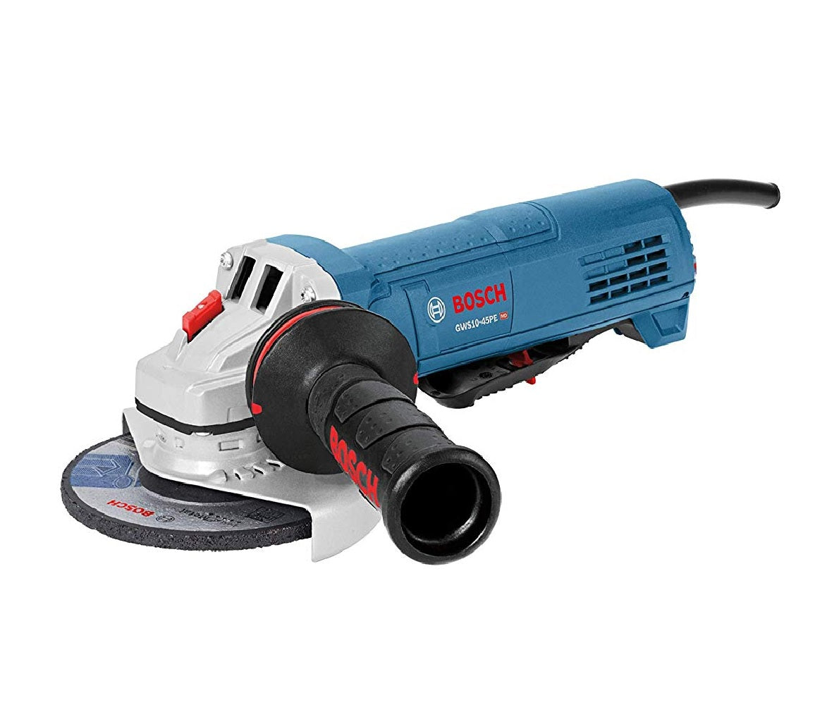 Bosch GWS10-45PE Ergonomic Angle Grinder with Paddle Switch