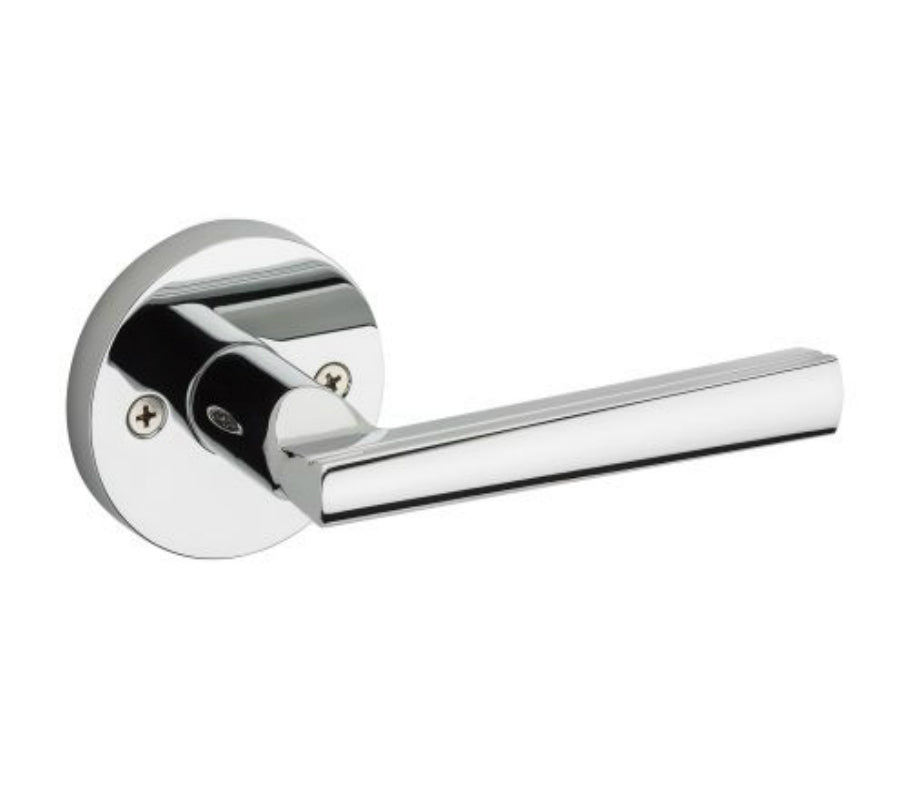 Kwikset 157MRLRDT-26 Montreal Round Single Dummy Lock, Bright Chrome