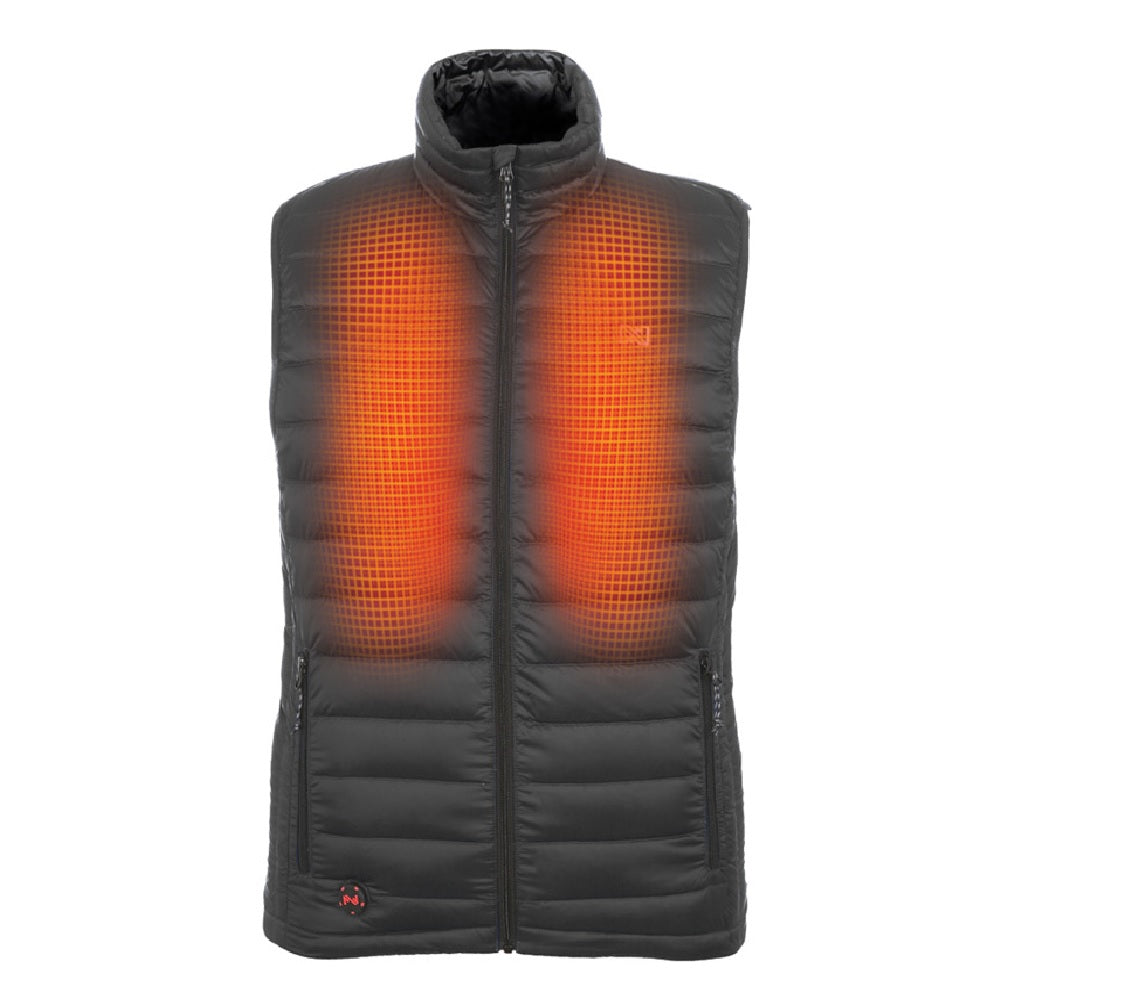 Mobile Warming MWJ19M10-01-03 Summit Vest Men's, Black