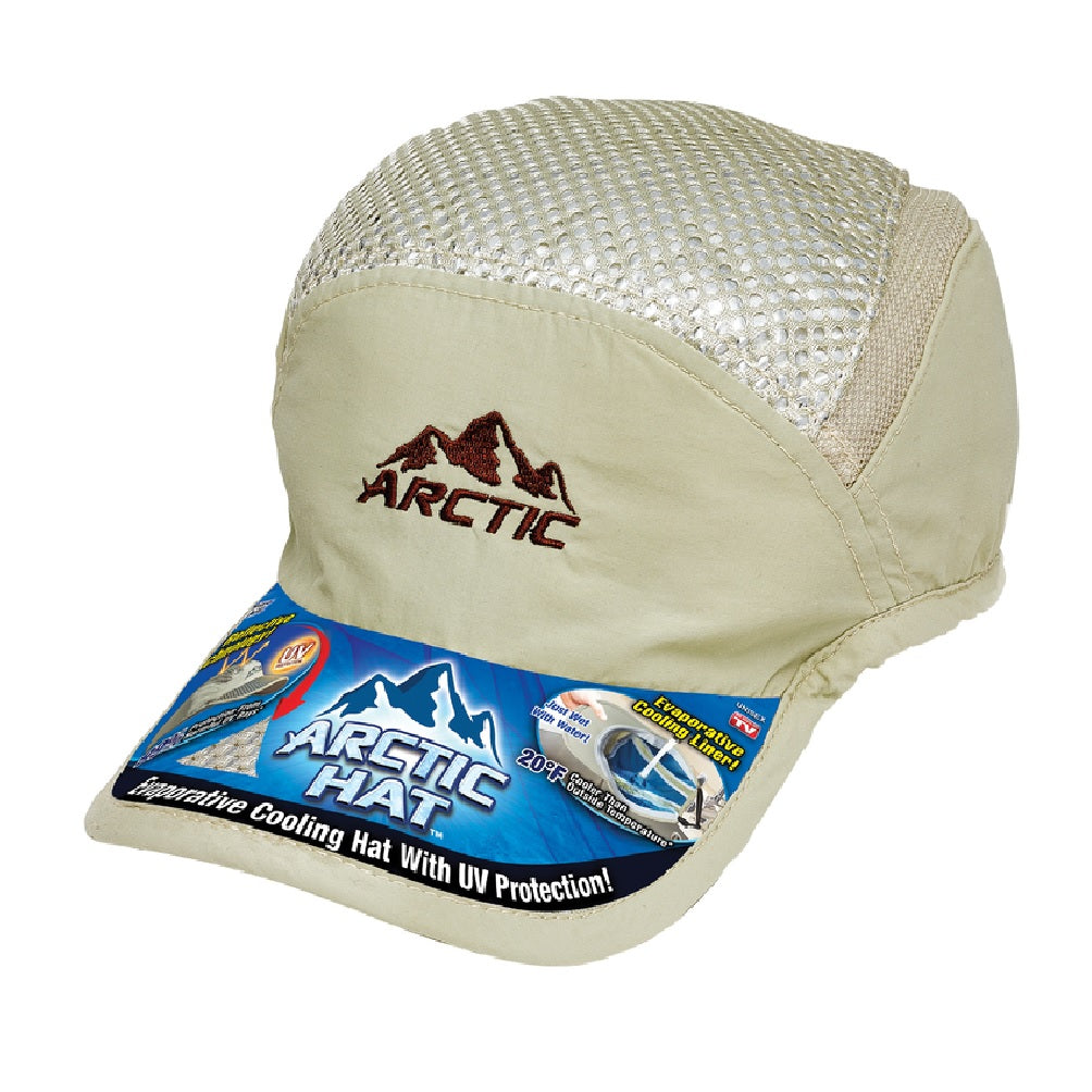 Arctic Air ACAP-CD6 Evaporative Cooling Cap, Beige — LIfe and Home