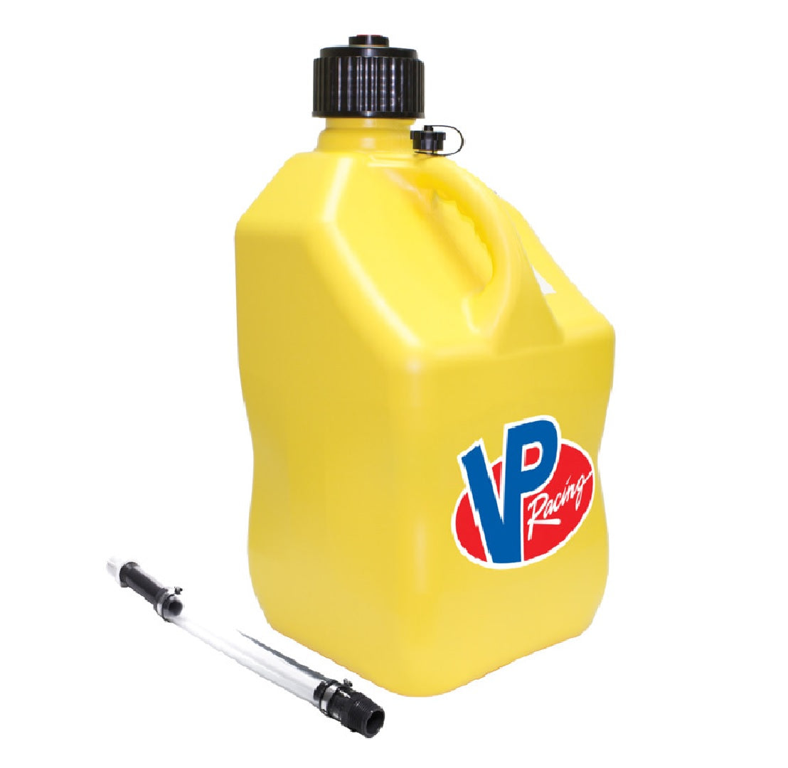 VP Racing 3556 Sportsman Container With Hose, Yellow