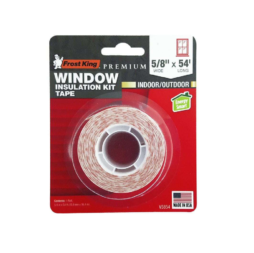 Frost King V5854H Window Insulation Kit Tape, Clear, Plastic