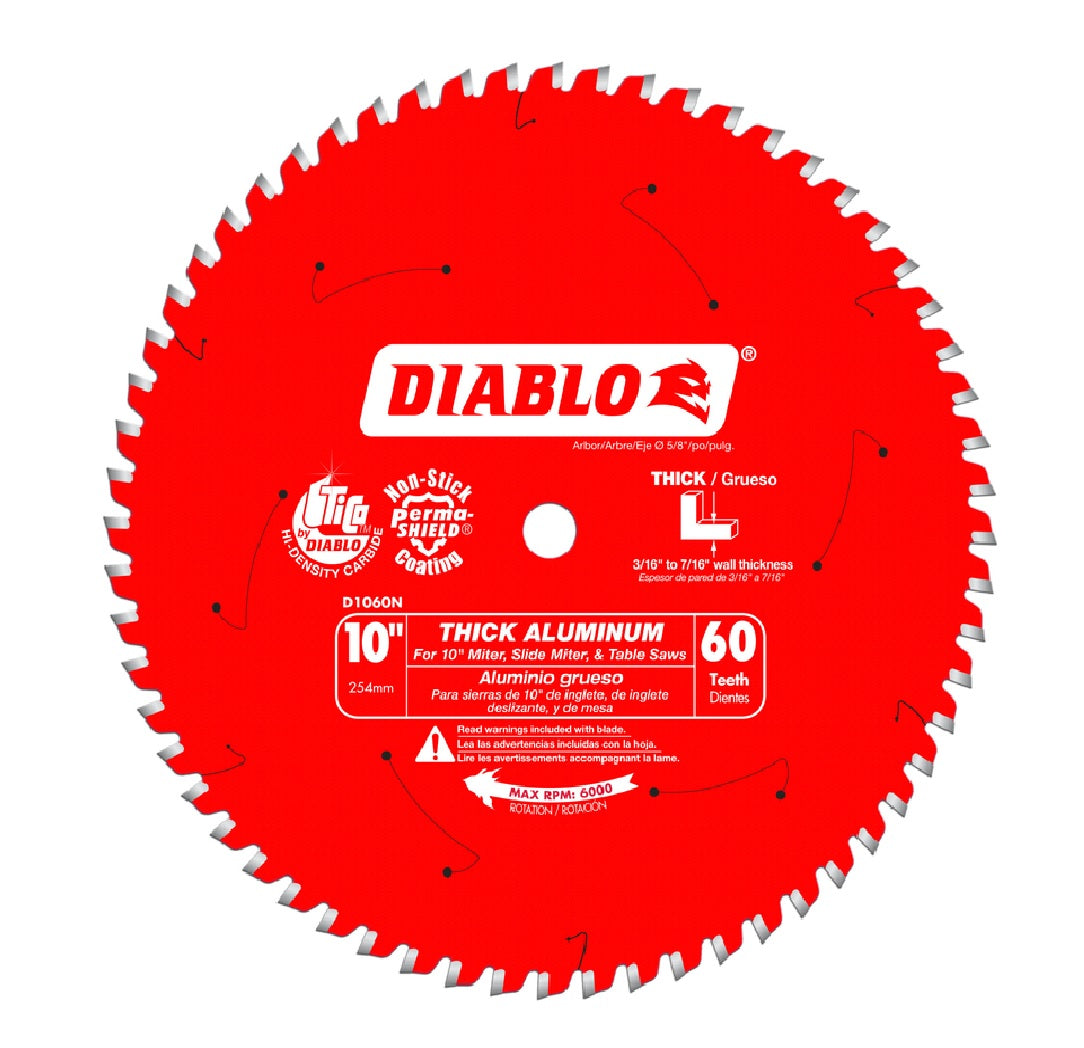 Diablo D1060N Circular Saw Blade, Carbide