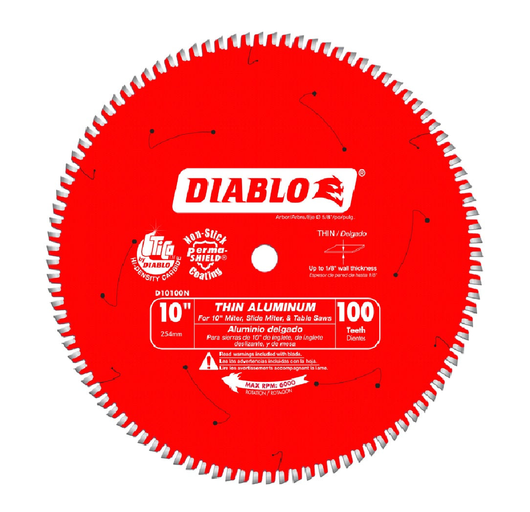 Diablo D10100N Circular Saw Blade, Carbide