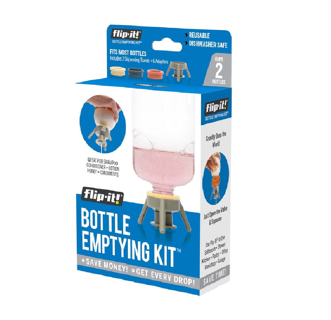 Flip-It FL4X2HBB Bottle Emptying Kit, Gray