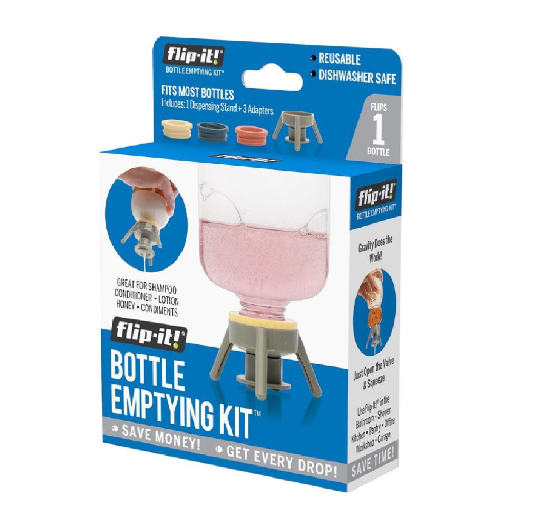 Flip-It FL4X1HBB Bottle Emptying Kit, Gray