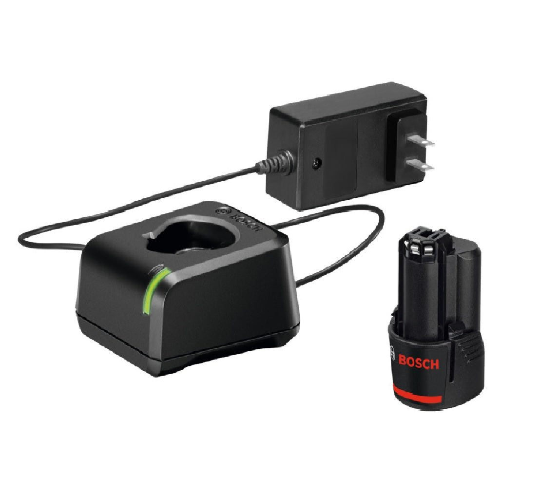 Bosch GXS12V-01N12 Lithium-Ion Battery and Charger Starter Kit