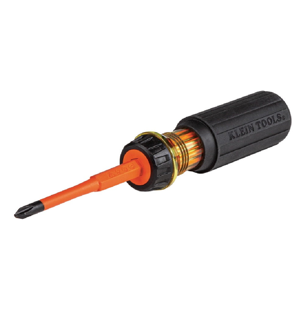Klein Tools 32293 Slotted Flip-Blade Insulated Screwdriver