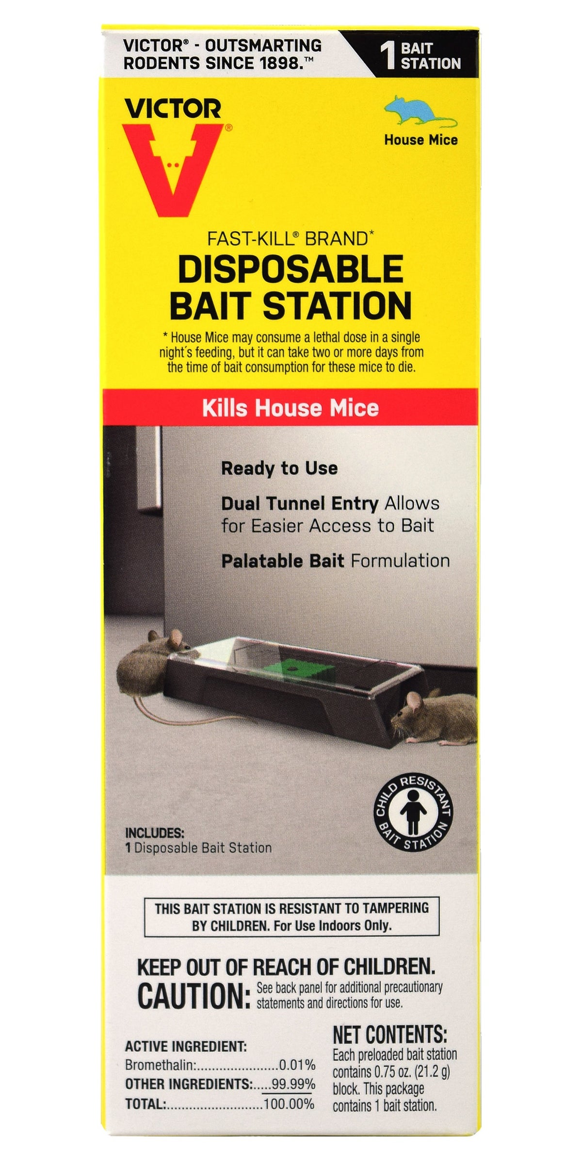 Victor M913 Disposable Mouse Bait Station