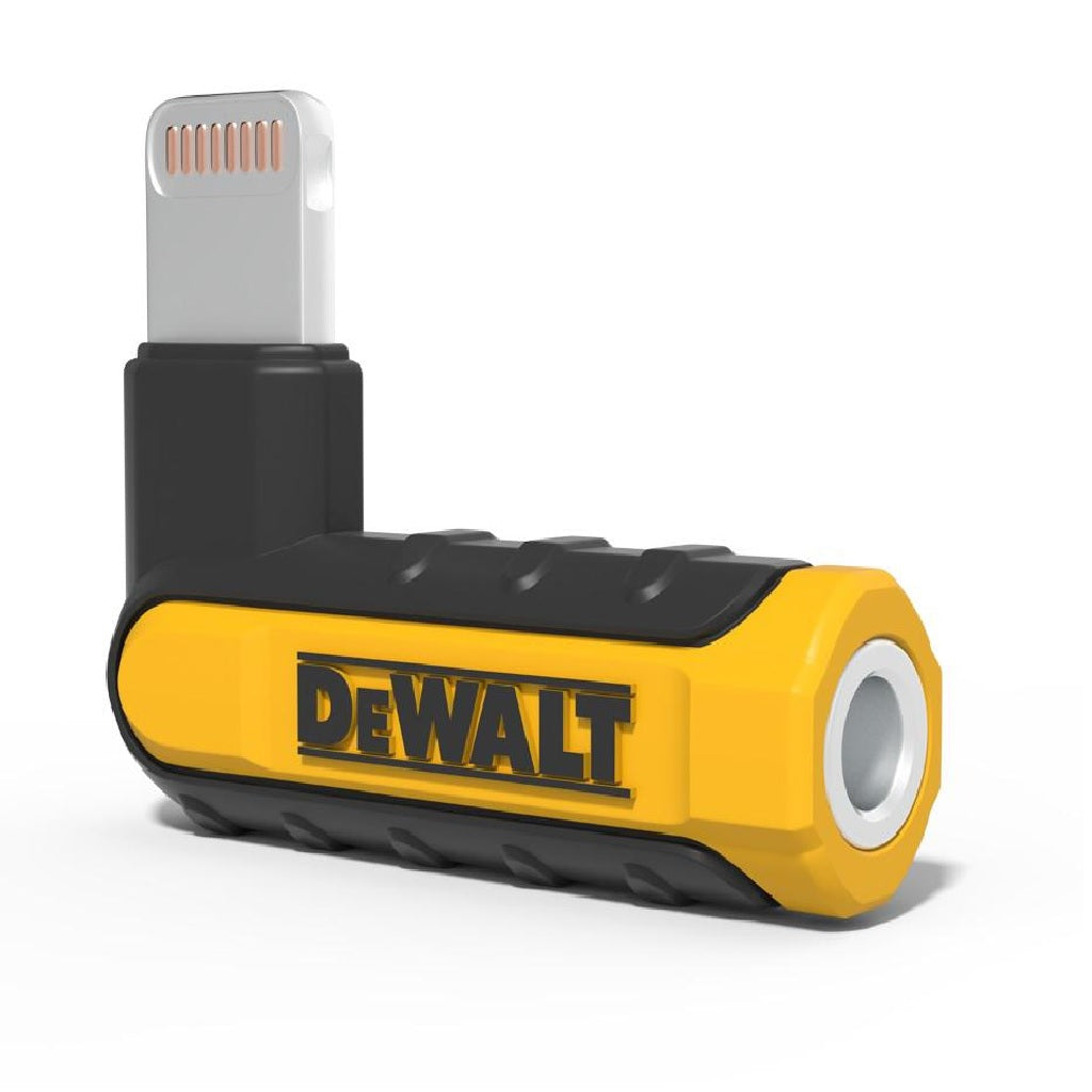 Dewalt 190 9037 DW2 Audio Adapter for Lightning, 90°