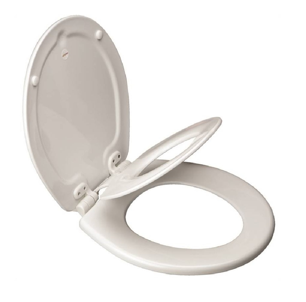 Bemis 88SLOW-000 Round Toilet Seat, White
