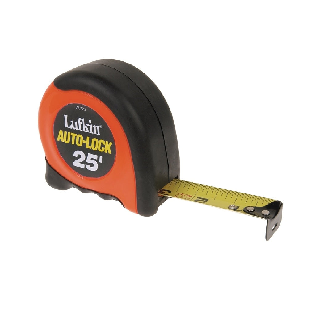 Crescent Lufkin AL725 High-Viz Measuring Tape, Orange