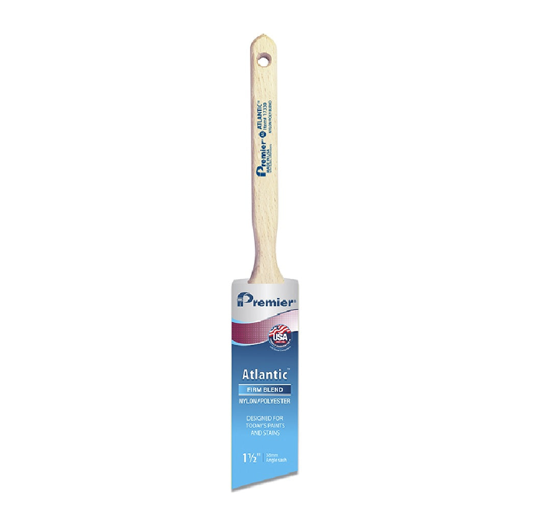 Premier 17330 Atlantic Firm Angle Paint Brush, 1.5 Inch