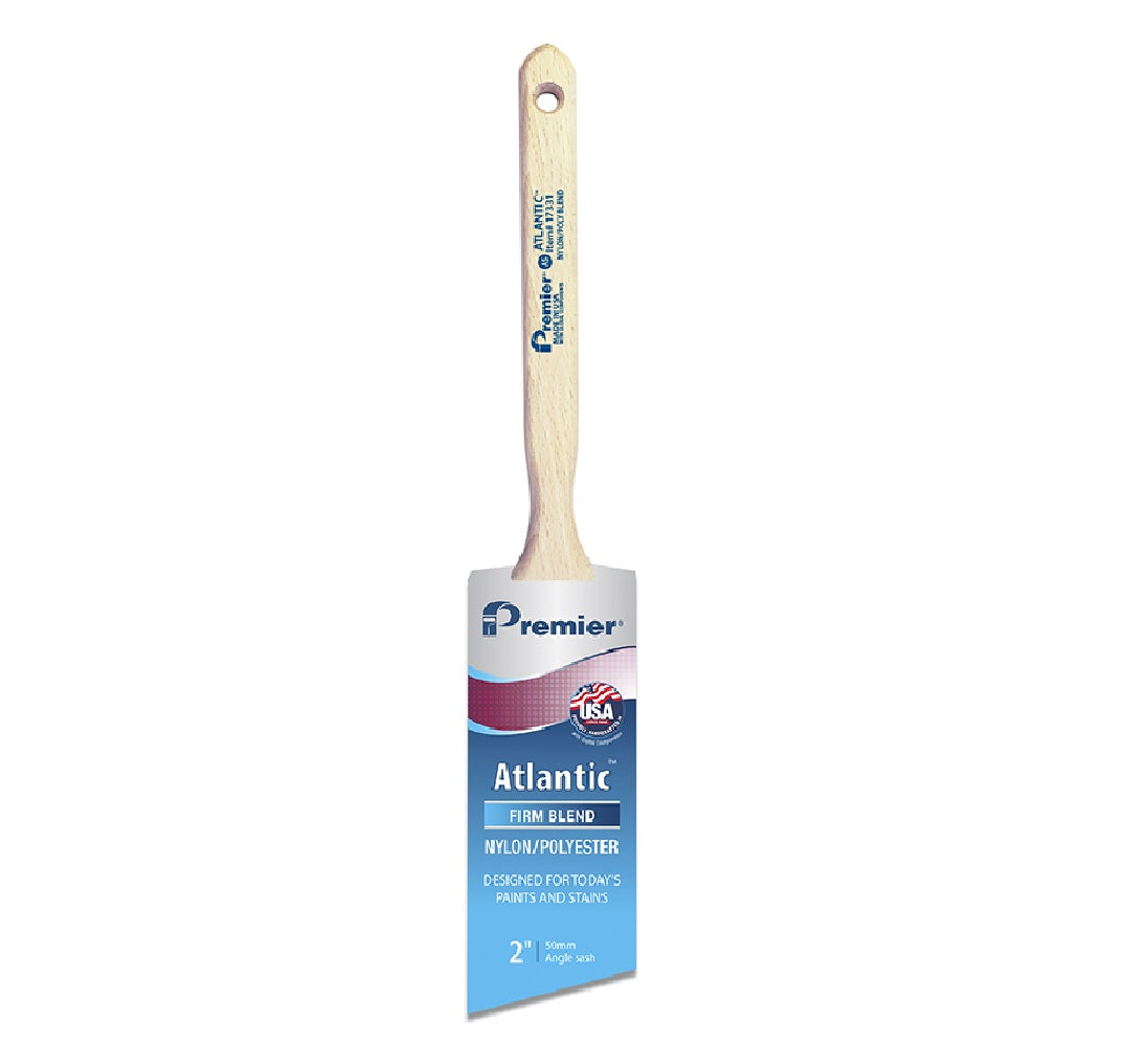 Premier 17341 Atlantic Firm Flat Paint Brush, 2 Inch