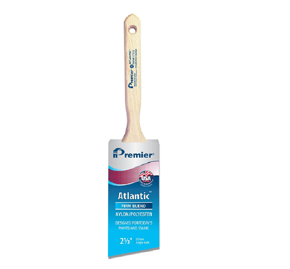 Premier 17342 Atlantic Firm Flat Paint Brush, 2-1/2 Inch