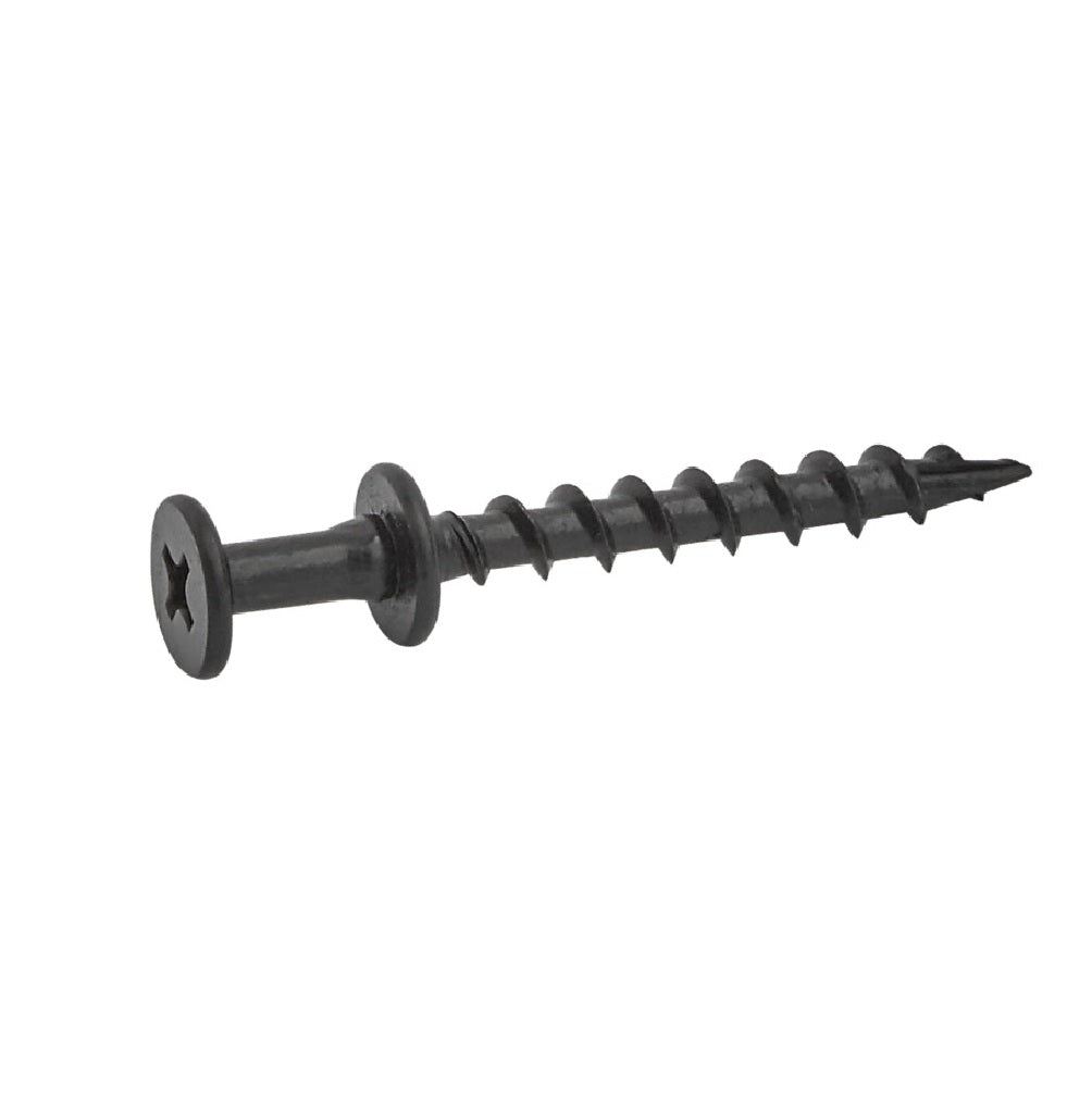 National Hardware N260-124 Bearclaw Hanger Screw, Black