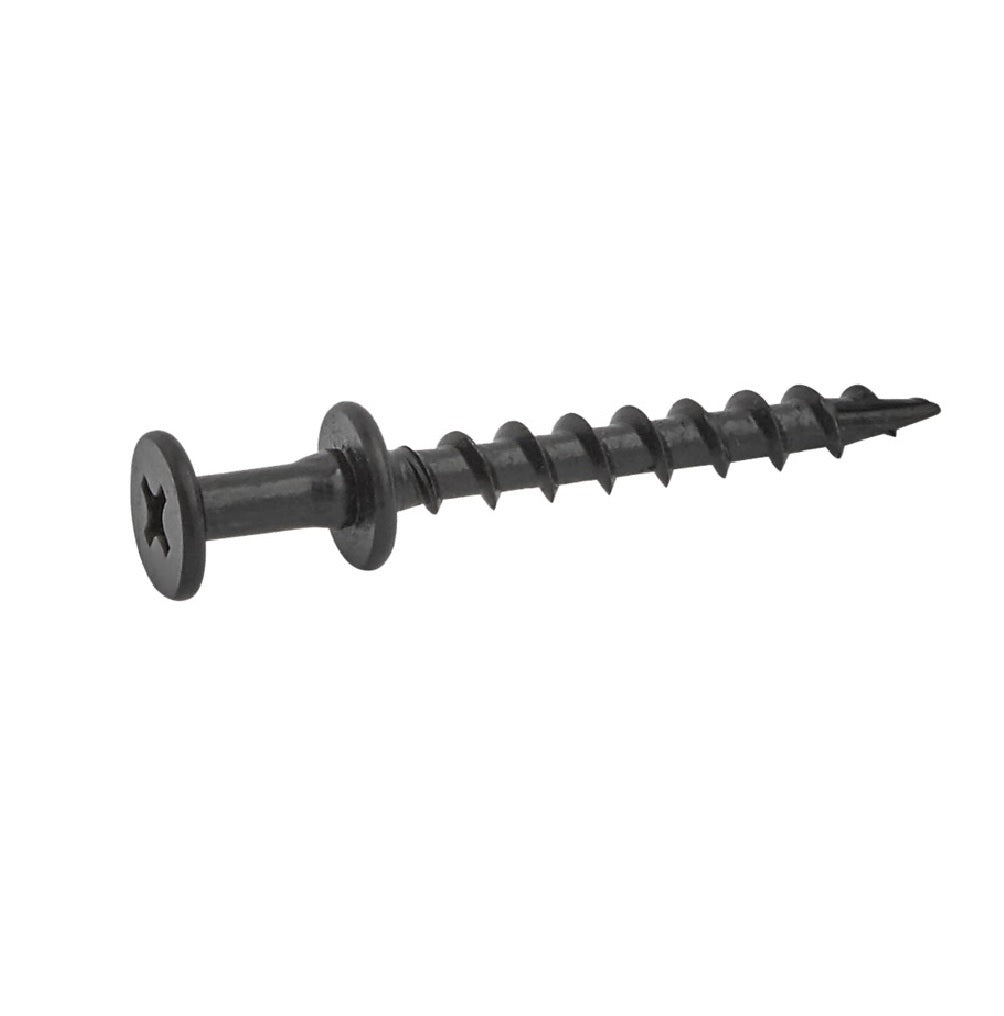 National Hardware N260-126 Bearclaw Hanger Screw, Black Oxide