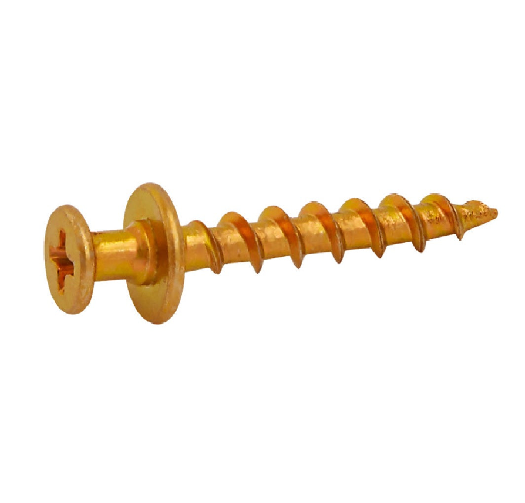 National Hardware N260-130 Bearclaw Hanger Screw, Brass