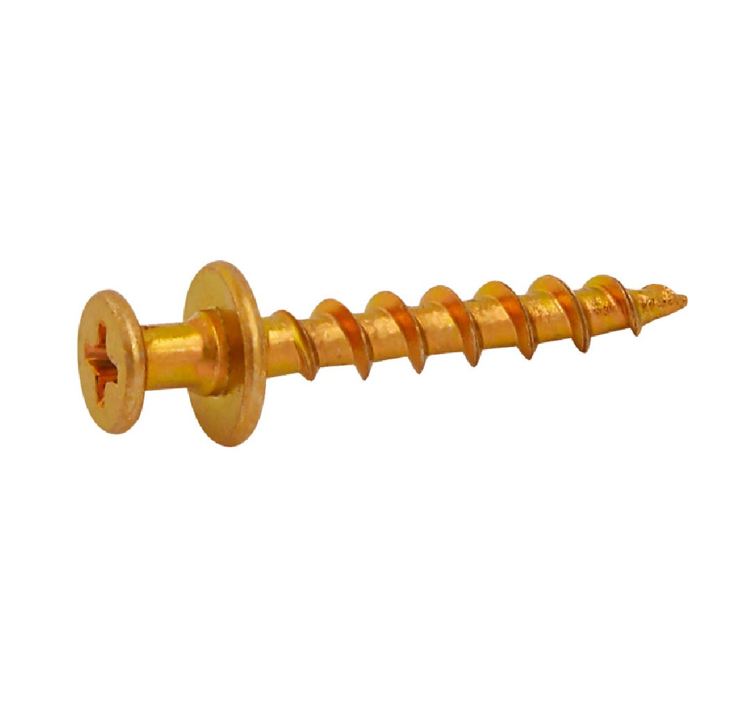 National Hardware N260-132 Bearclaw Hanger Screw, Brass