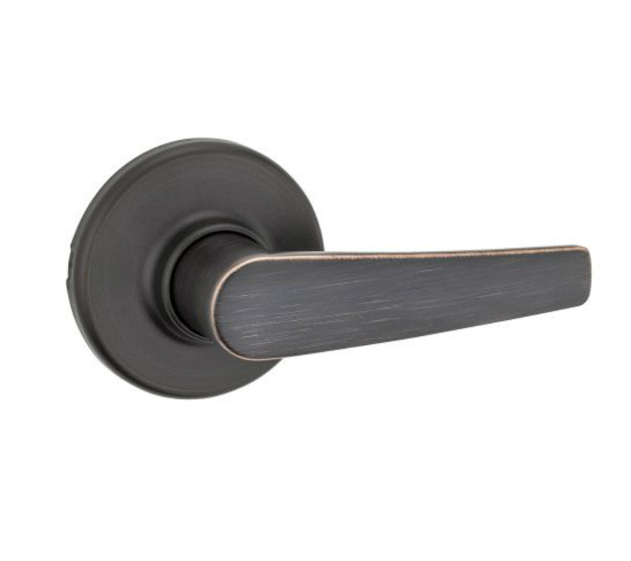 Kwikset 200DL-11PV1 Delta Passage Door Lock, Venetian Bronze