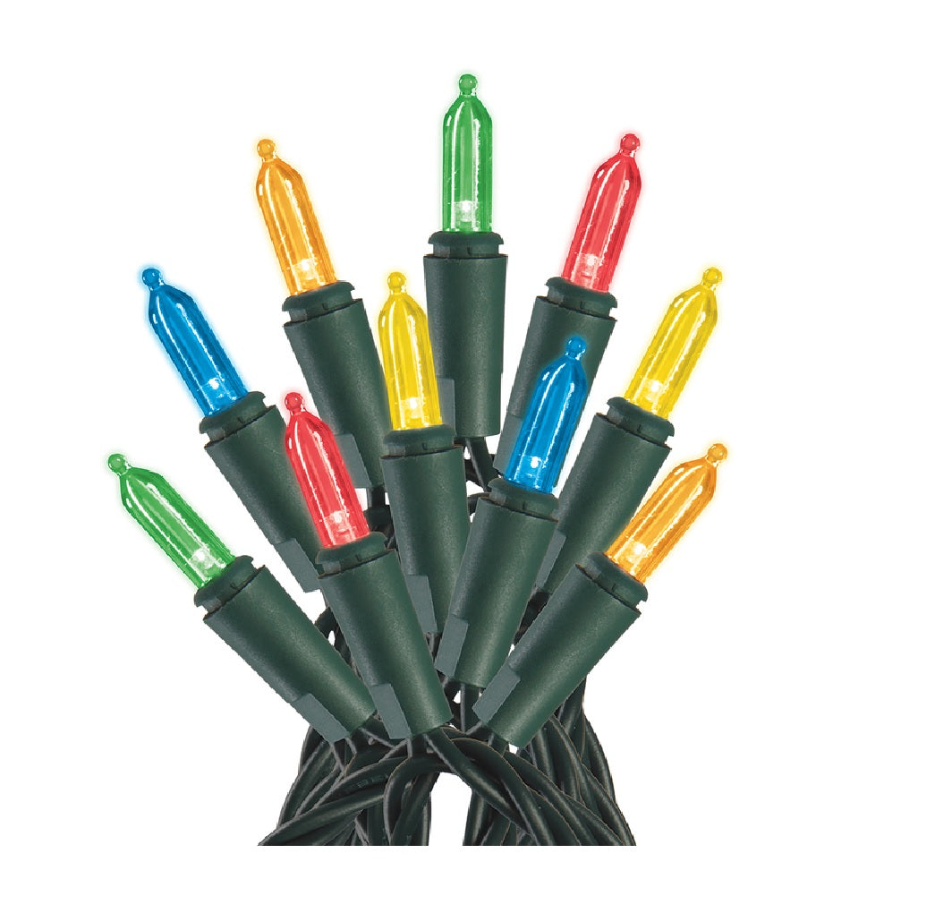 Celebrations 44541-71 StayLit Christmas LED Mini Light Set